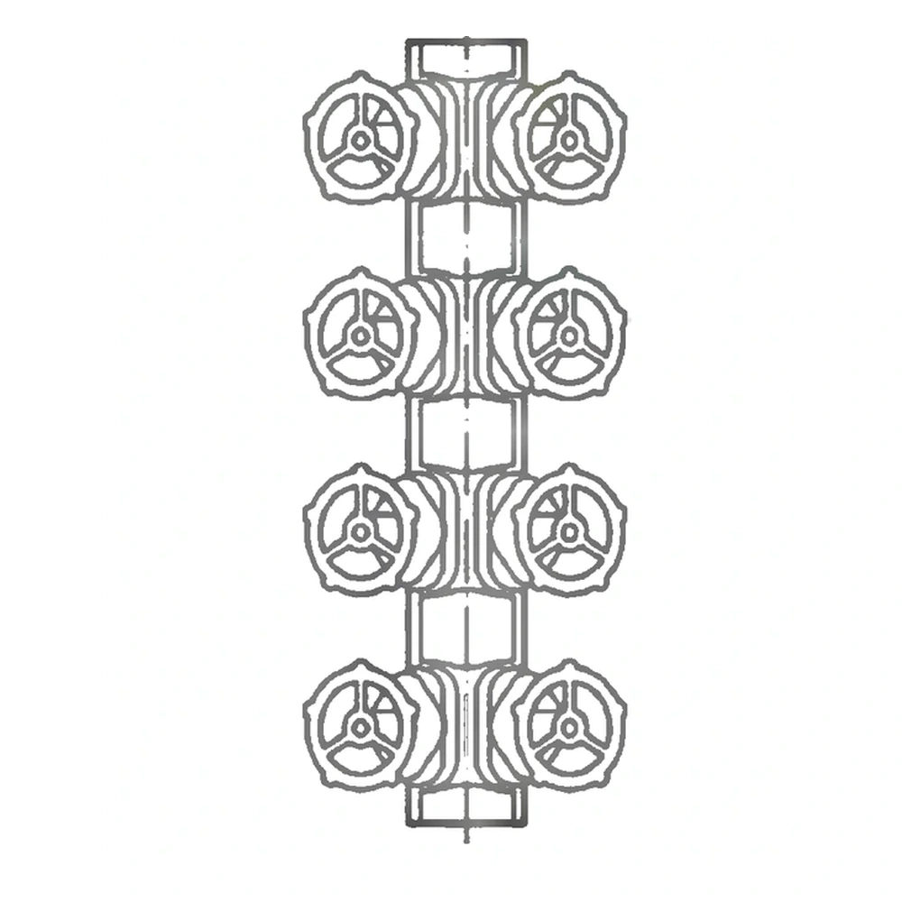 Steam distribution manifold