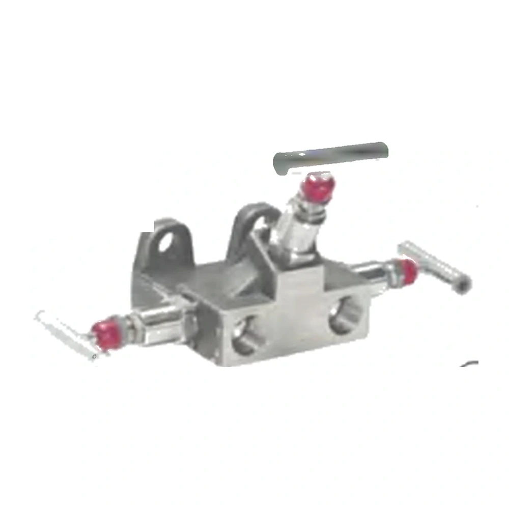 Three-way instrumentation manifold