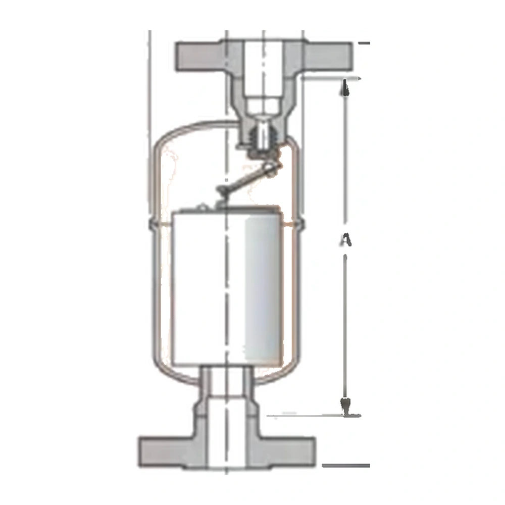 Stainless inverted-bucket steam trap