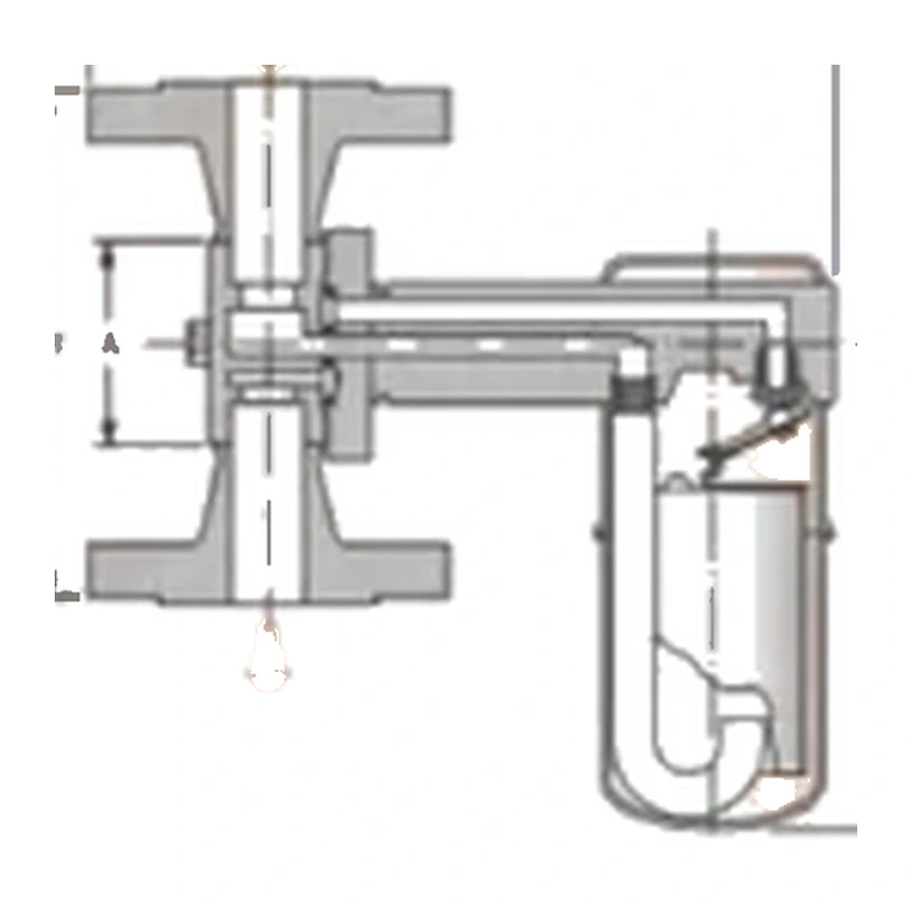 Universal-connection steam trap
