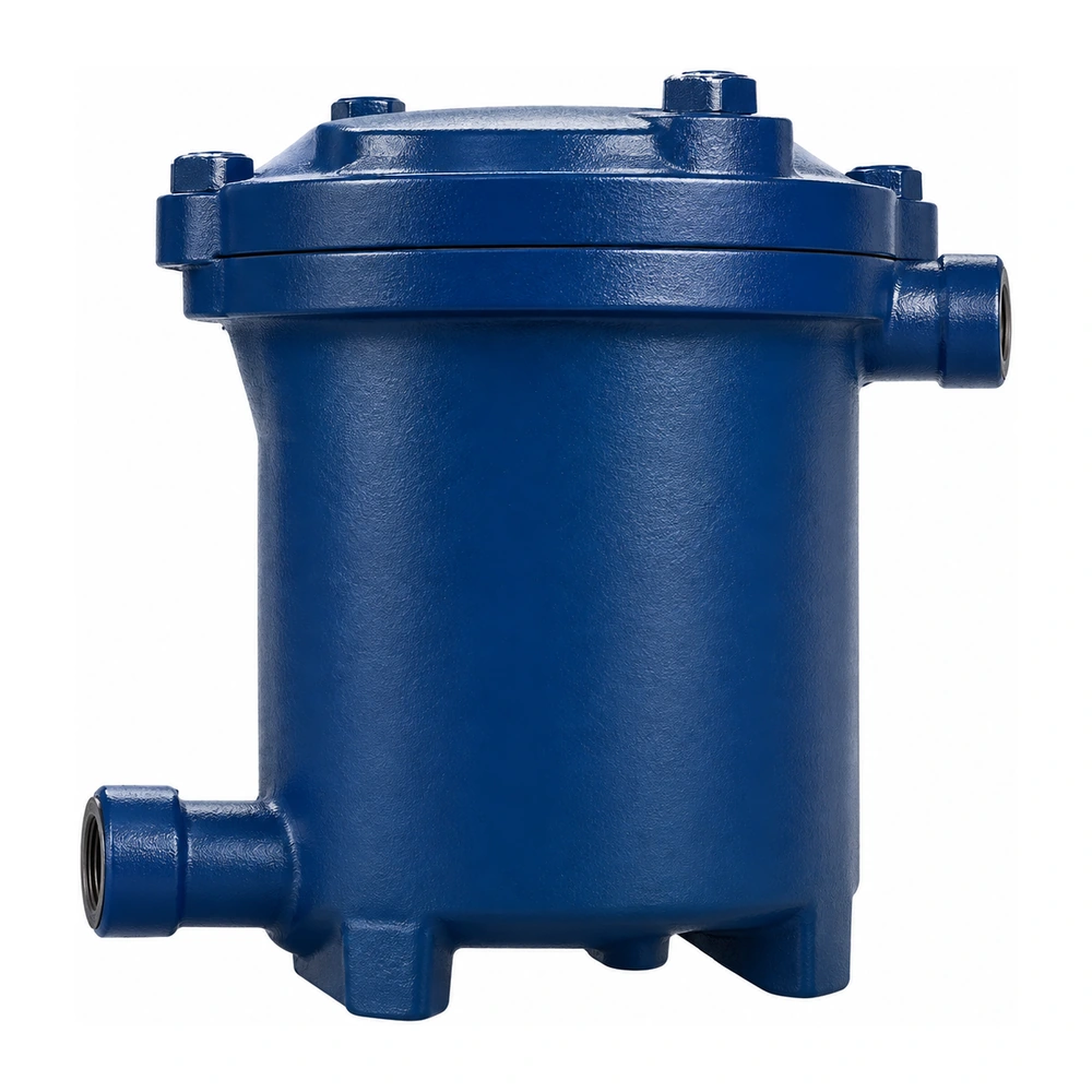 Condensate pumping trap